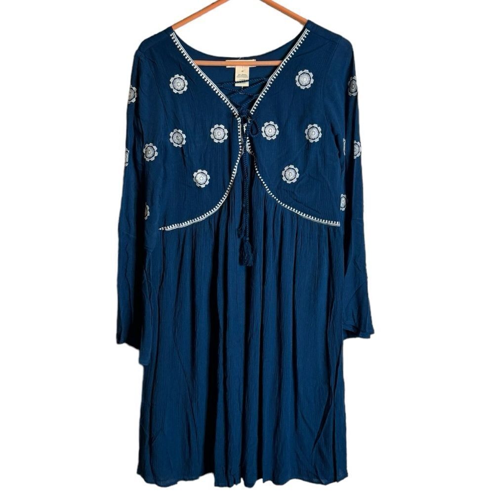 NWOT Indigo Thread Company Blue Dress size XS